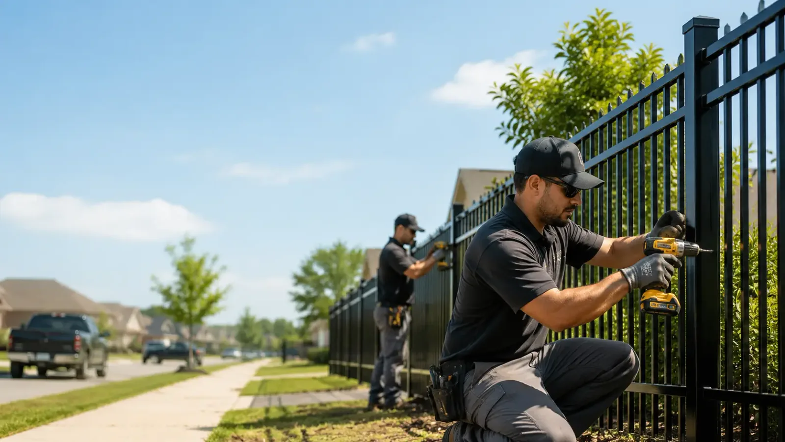 Metal Fence Installation in Tolono, IL
